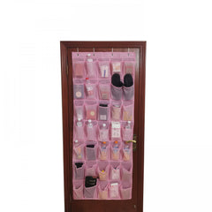 Over the Door Shoe Rack 35 Large Mesh Pockets Organize Closet