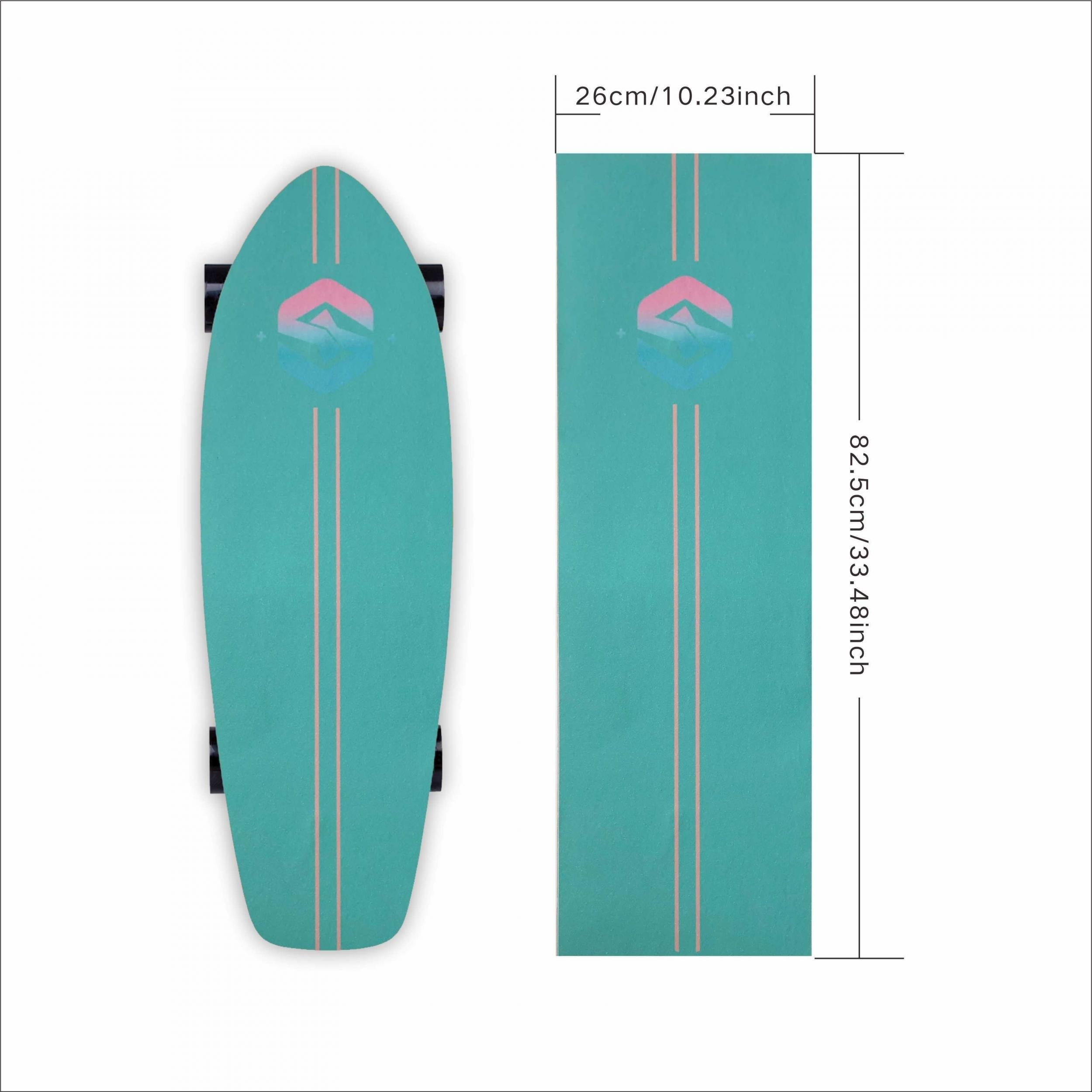 Surfing Skateboard Sandpaper Anti-slip Tape Waterproof Wear-resistant