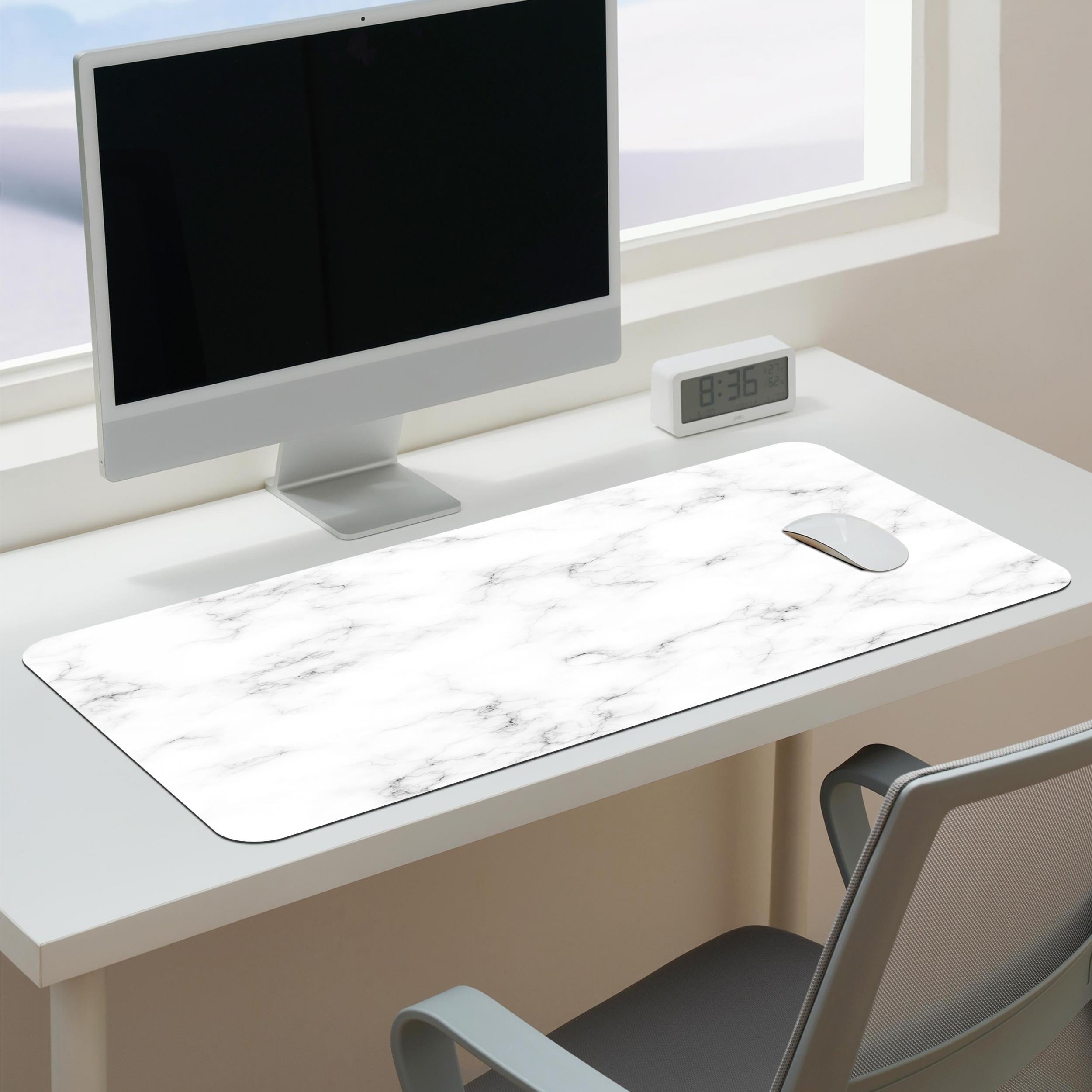 Stylish Marble Pattern Extended Mouse Pad