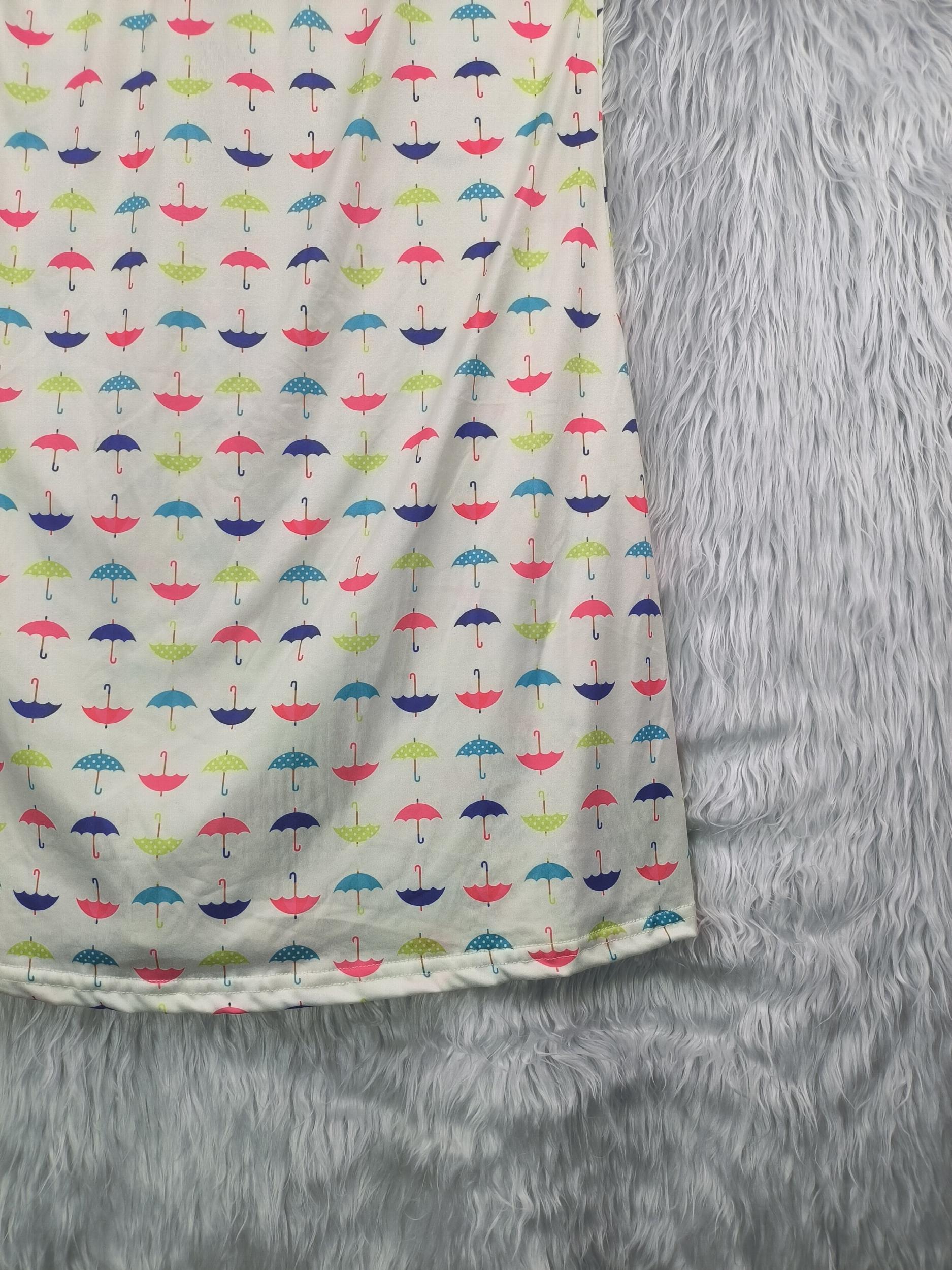 Umbrella Print Cami Sleep Dress