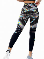 Tie Dye Yoga Pants Slim Fit Running Leggings