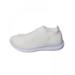Women's Solid Sock Sneakers Comfy Slip On Anti-Skid Sports Shoes