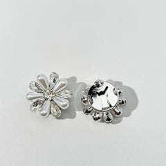 2pcs Rhinestone Button Covers - Easy Needleless Sewing - Instant Wear