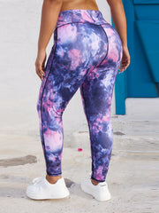 Tie Dye High Rise Skinny Leggings