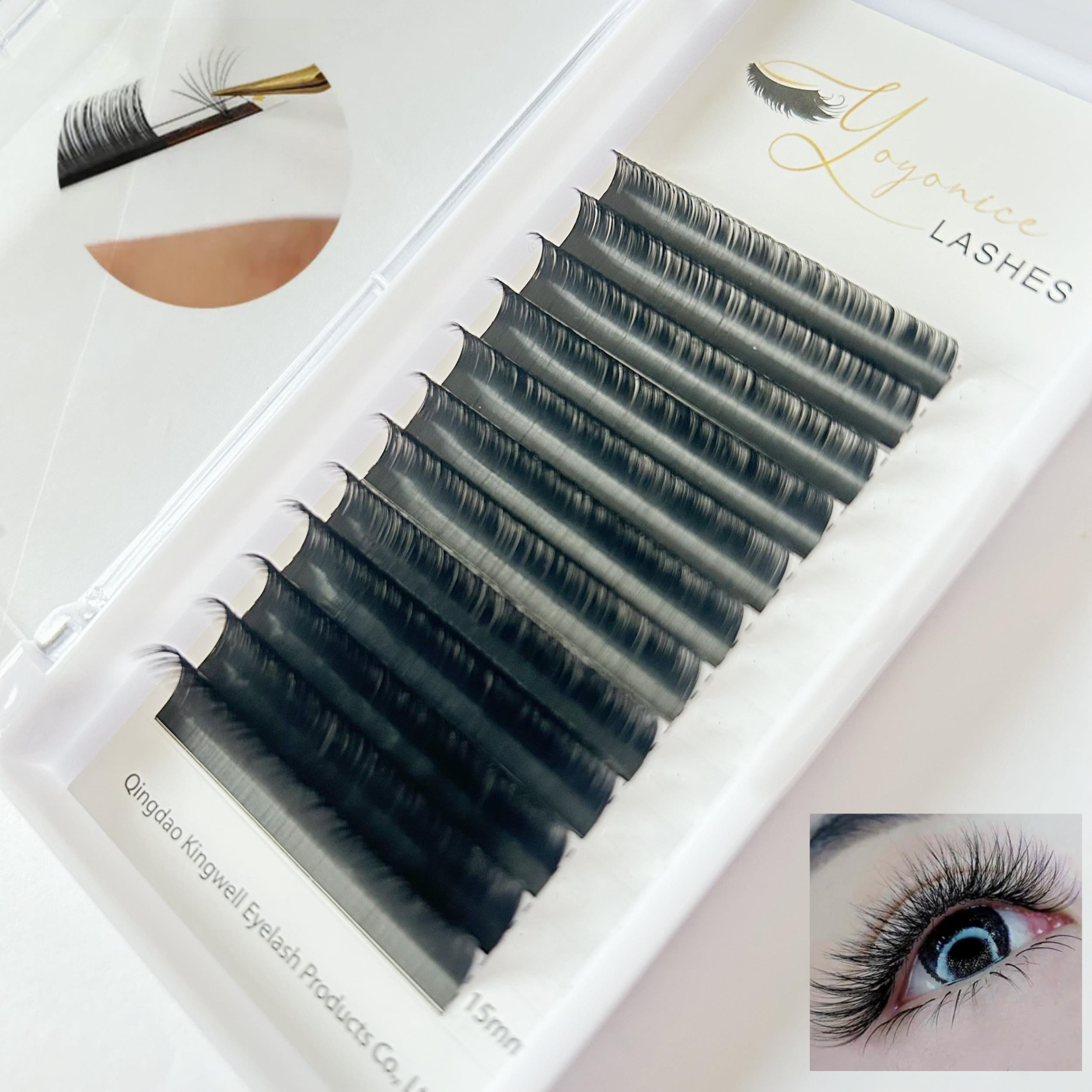 DIY Eyelash Extensions 0.05mm C D Curl 8-16mm