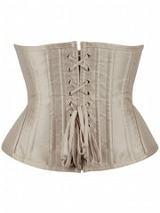 Strapless Corset Bustier Body Shaper Lace Up