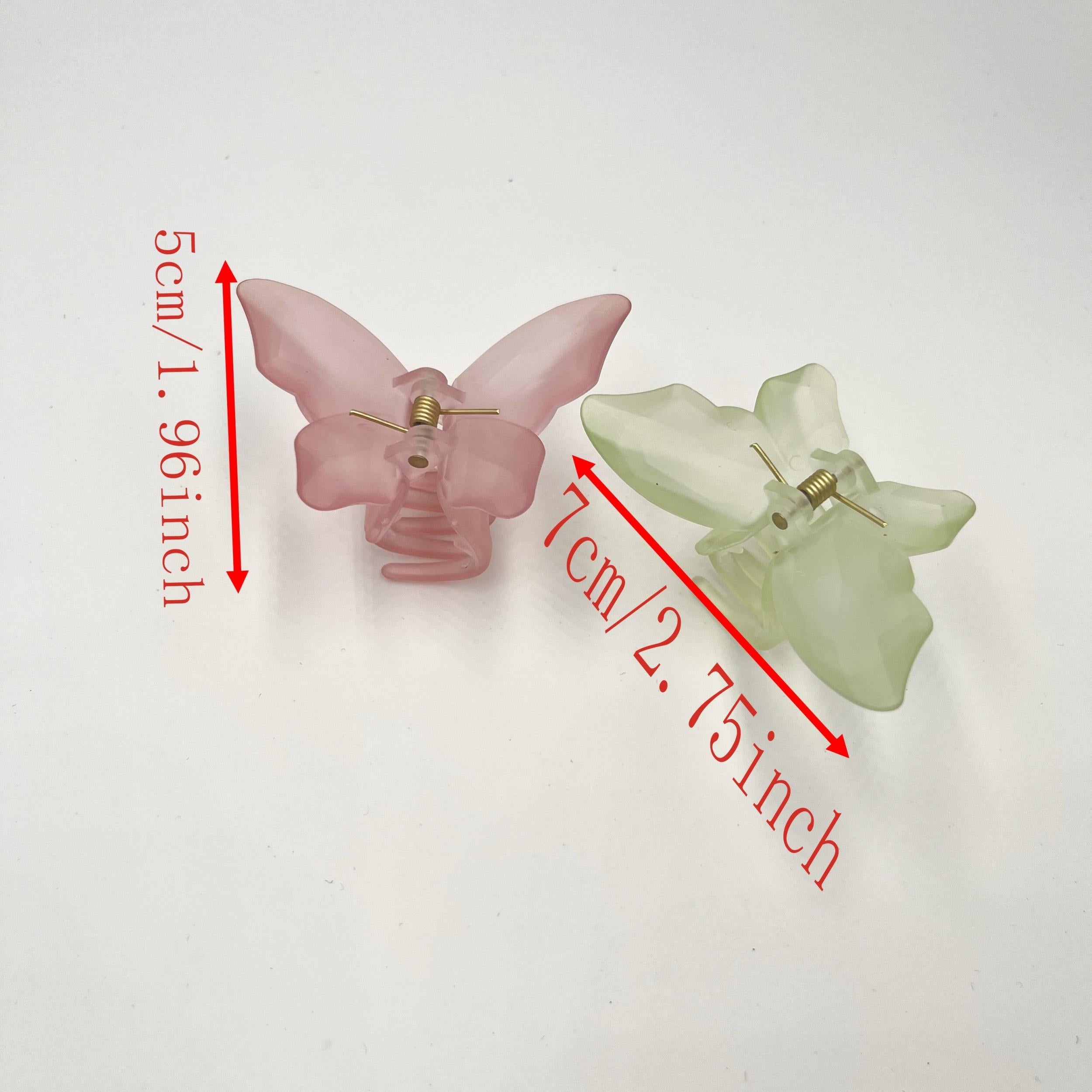 Girls Butterfly Claw Clips Hair Clips Summer Accessories