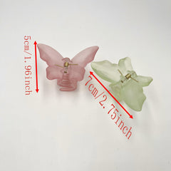 Girls Butterfly Claw Clips Hair Clips Summer Accessories