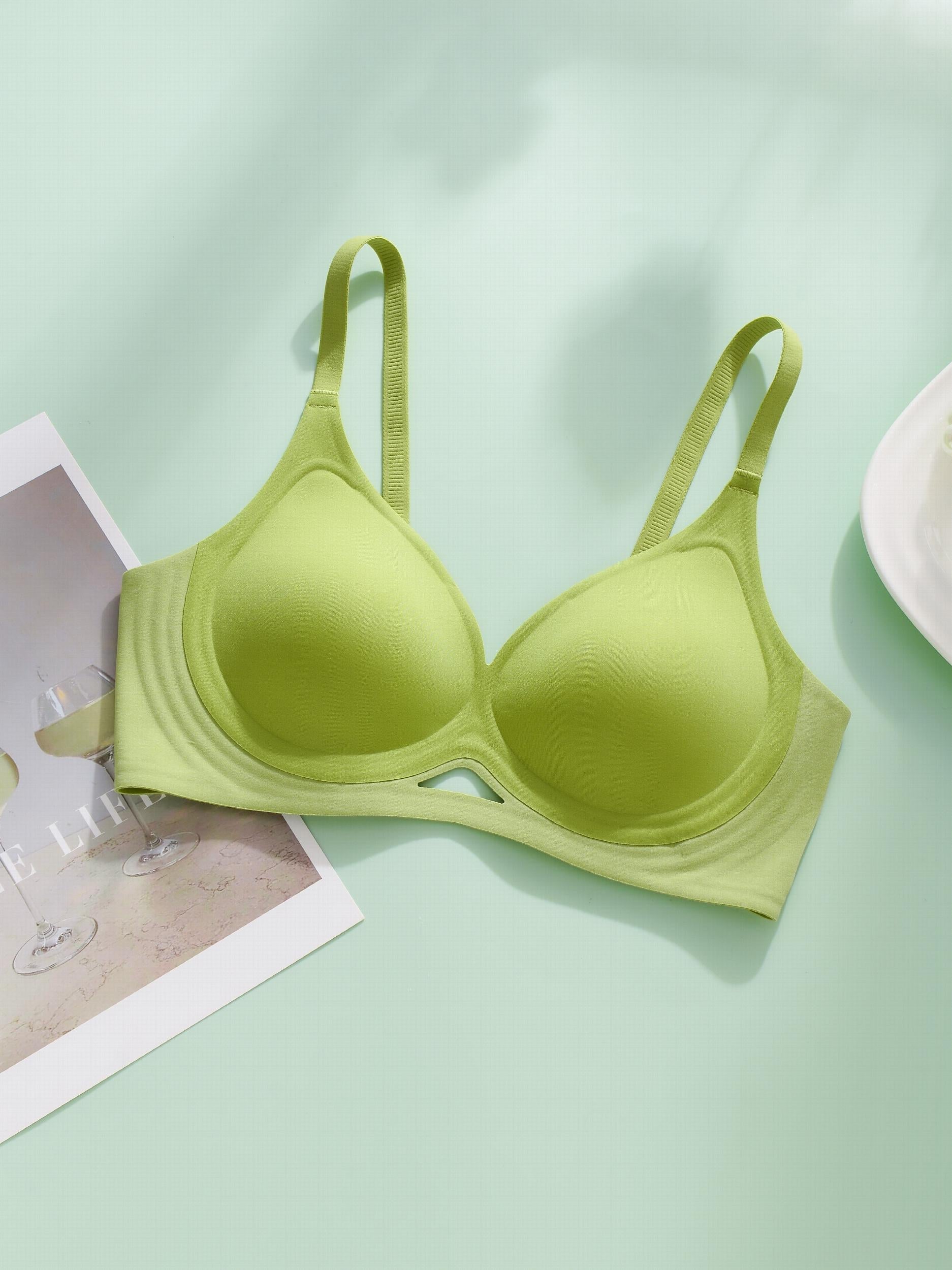 Sexy Hollow Out T Shirt Bra Soft & Comfy Bra With Removable Pads
