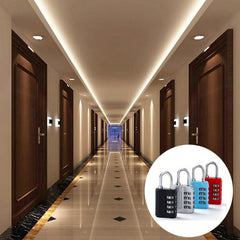 Colorful Luggage Padlock Gym Anti-theft Mini Lock