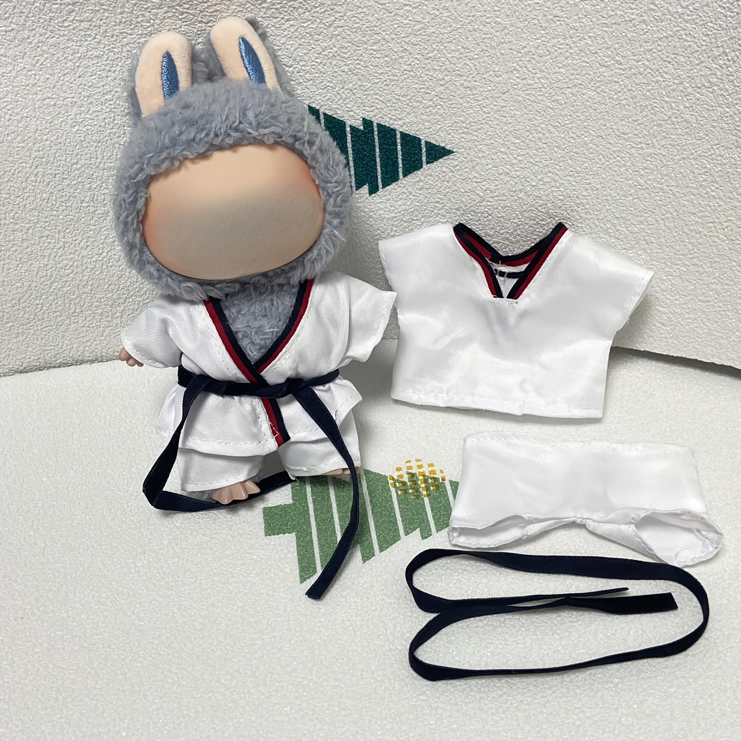 Doll Taekwondo Sports Three Piece Set