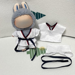 Doll Taekwondo Sports Three Piece Set