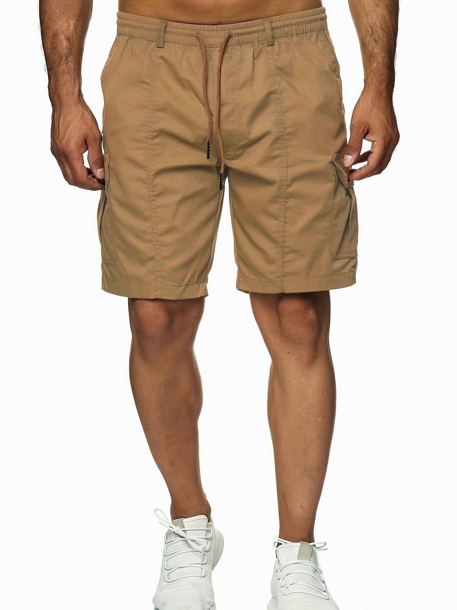Men's Casual Cargo Shorts for Summer Outdoor Activities