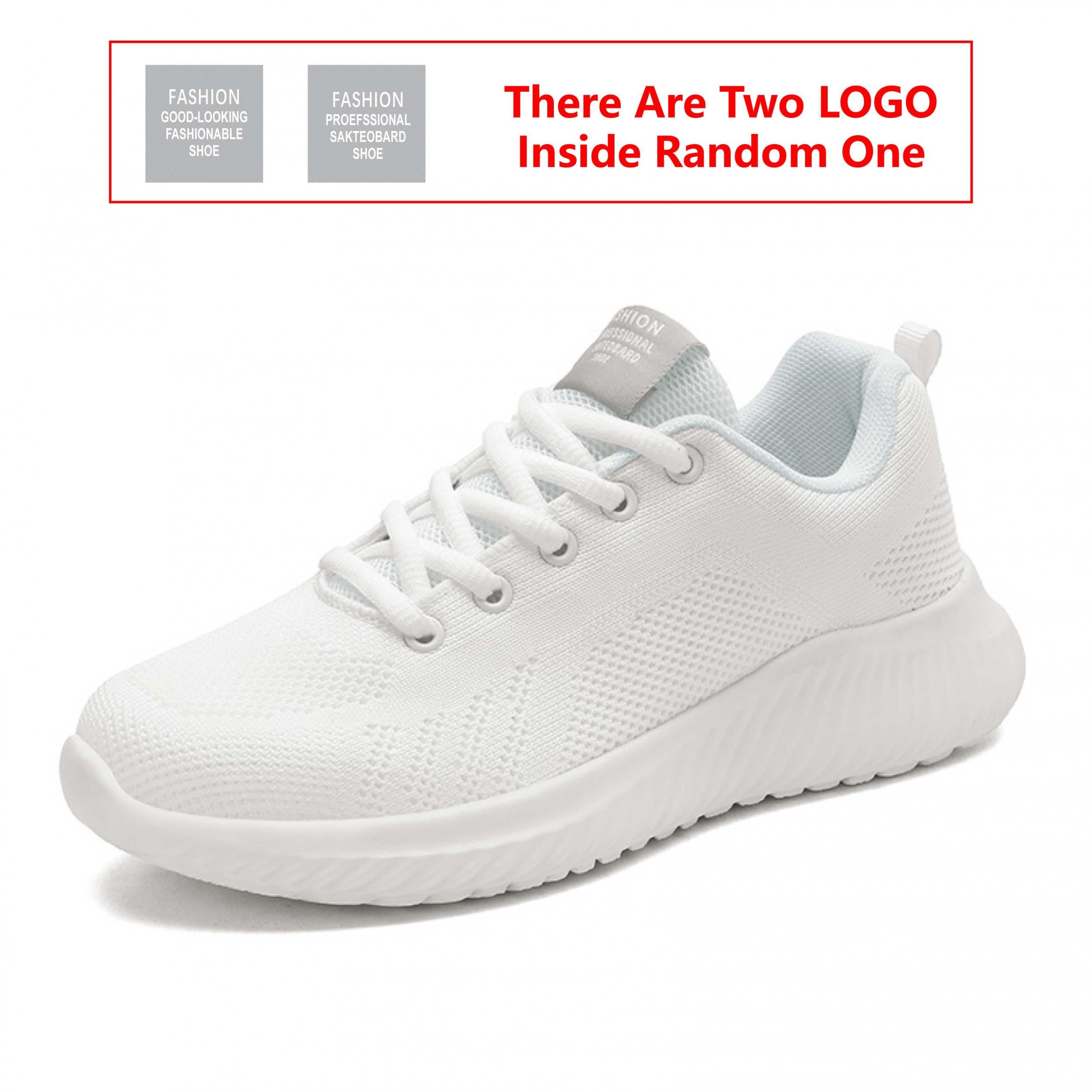Breathable Solid Women's Walking Shoes Lace Casual Sneakers