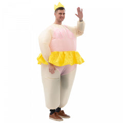 Pink Ballet Inflatable Costume Adult Height 150