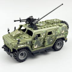 Camouflage Military Armored Vehicle Toy Model 140pcs