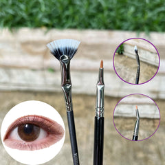 Mascara Fan Brush Wand for Lifted Effects and Smooth Application