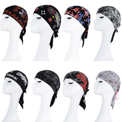 Casual Cycling Printed Sweat-absorbing Hat for Outdoor Running