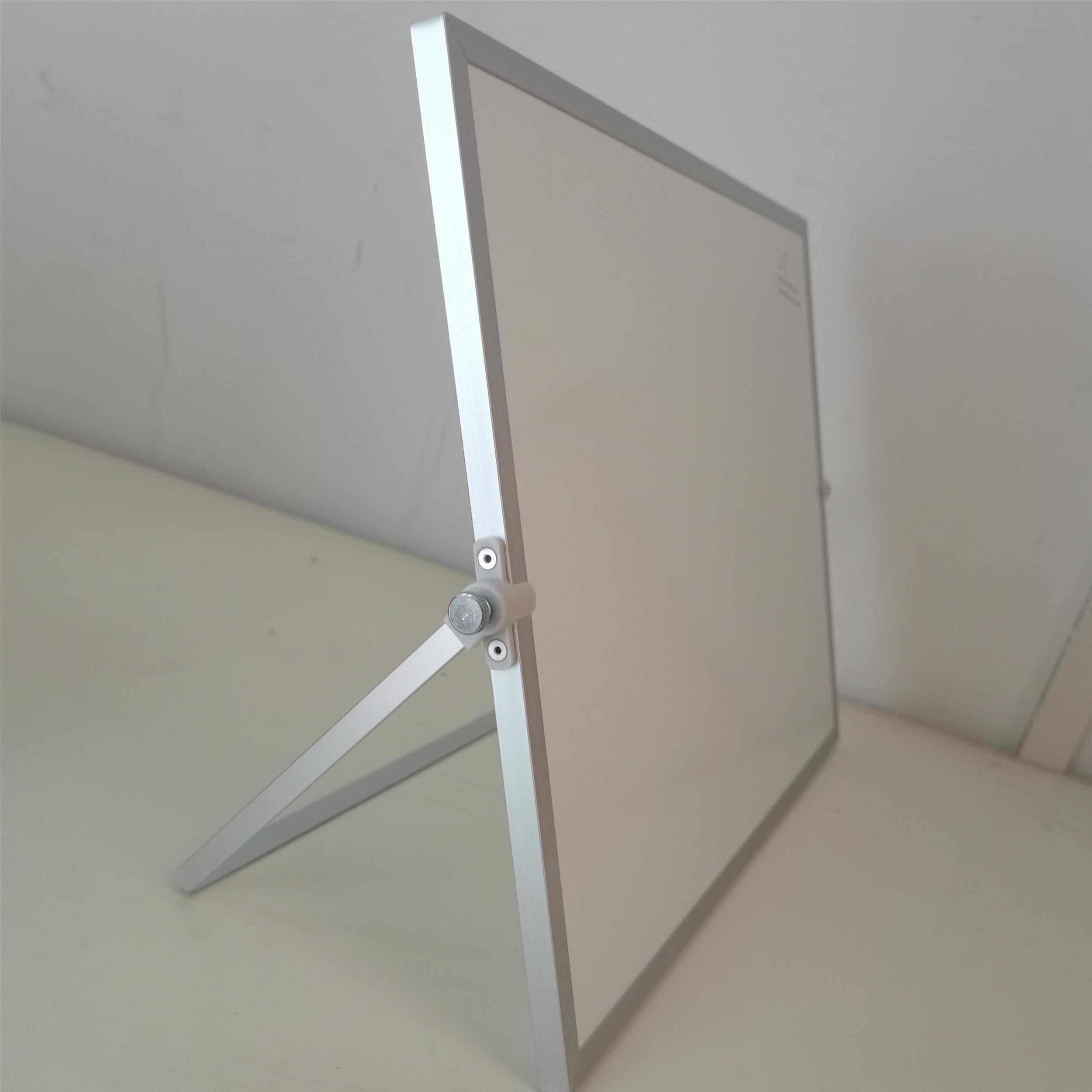 Double Sided Office Whiteboard Set with Markers, Pins, and Eraser