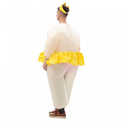 Pink Ballet Inflatable Costume Adult Height 150