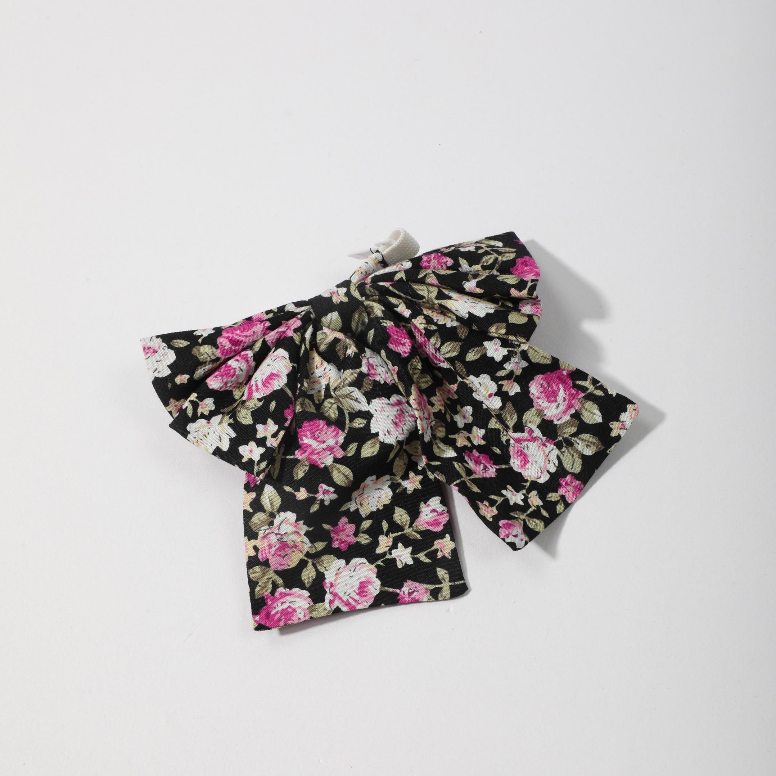 Floral Print Bow Tie for Women - Adjustable Dress Shirt Bow Tie
