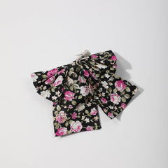 Floral Print Bow Tie for Women - Adjustable Dress Shirt Bow Tie