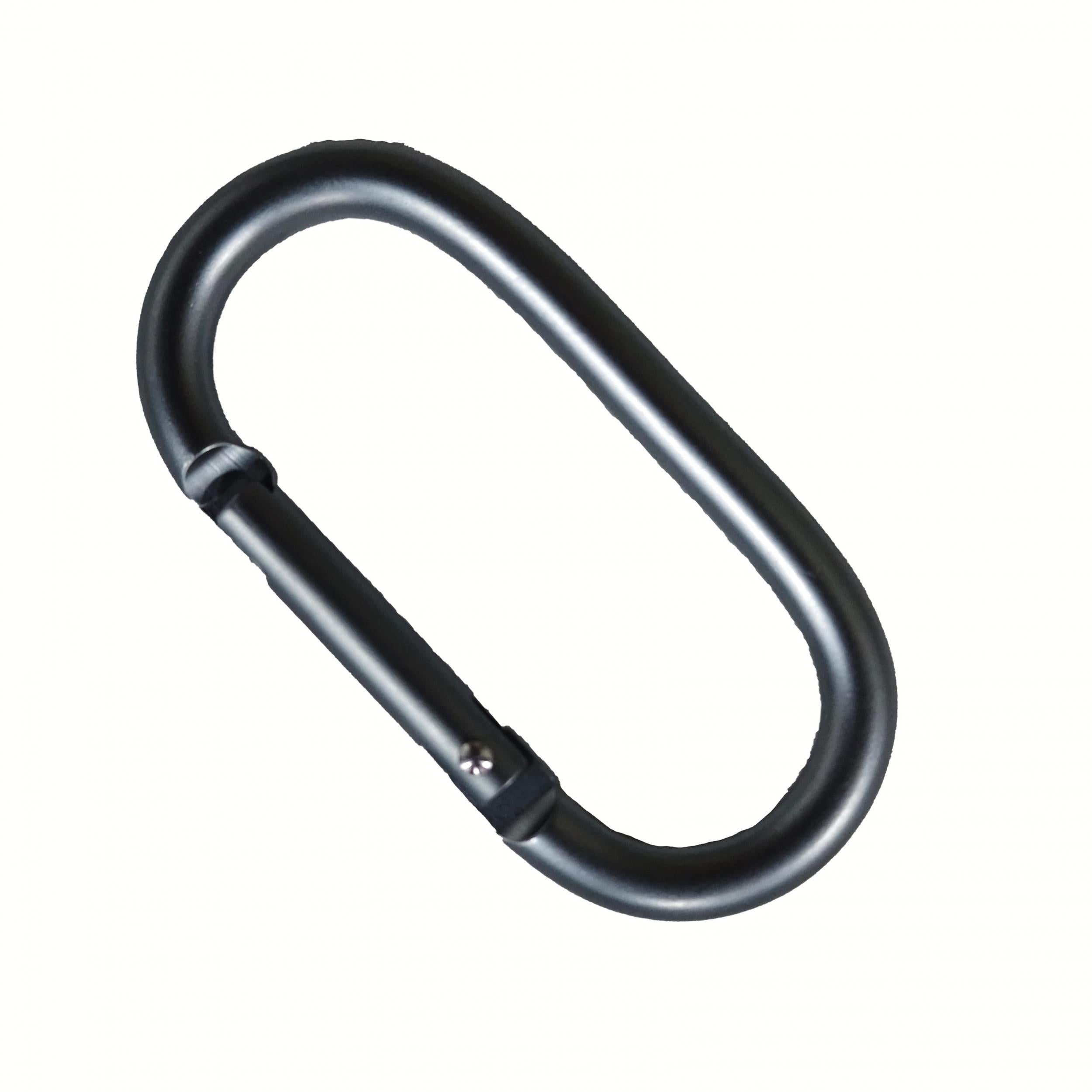 1pc Hiking Aluminum Water Bottle Hook Bag Strap Buckle Ring Outdoor Clip