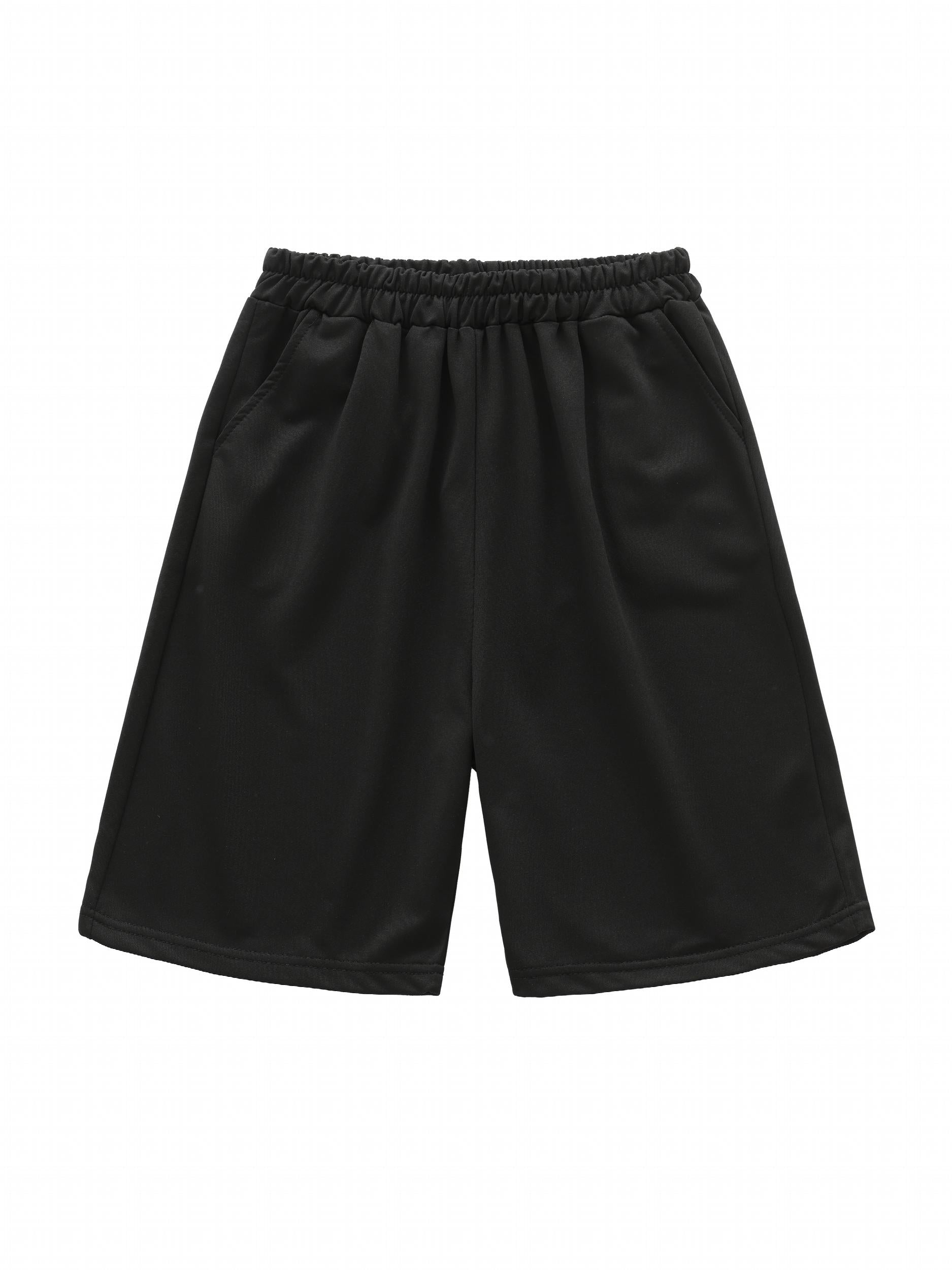 Boys Solid Quick drying Shorts For Summer Outdoor