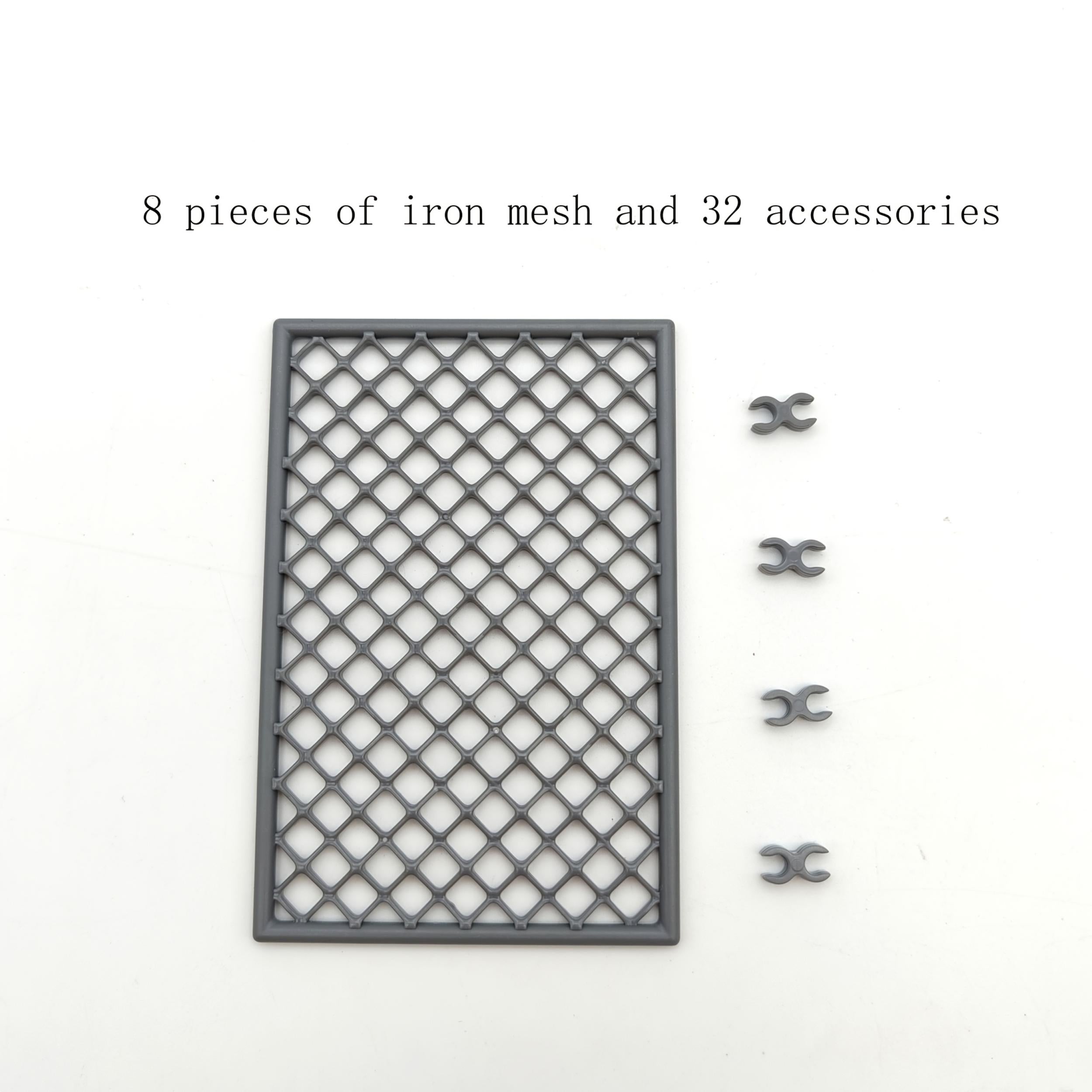 Small Particle Iron Fence Building Blocks