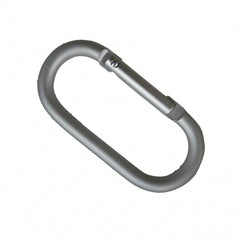 1pc Hiking Aluminum Water Bottle Hook Bag Strap Buckle Ring Outdoor Clip