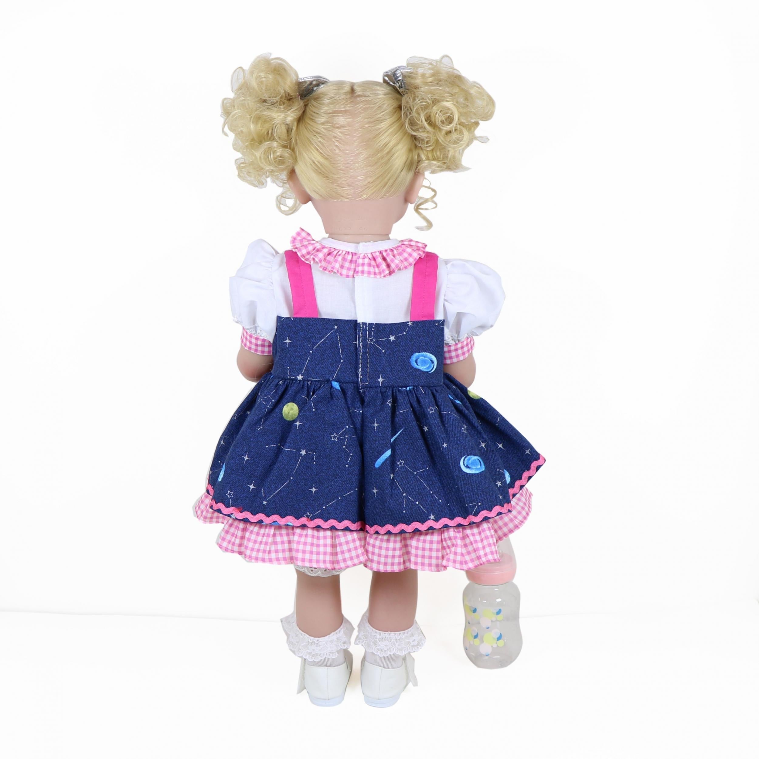 55 88 Cm Toddler Dolls Galaxia Girl With 3D Skin, Veins, Blond Hair