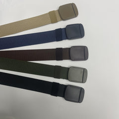 Outdoor Military Belt with Plastic Buckle