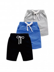 3 Boys Cotton Shorts Comfortable Stretch Quick-drying Summer Outdoor