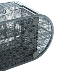 8 Compartment Desk Caddy with Drawer - Mesh Organizer for Office Home School