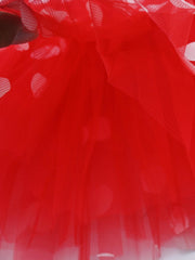 Children's Polka Dots Tutu Skirt Set with Headband