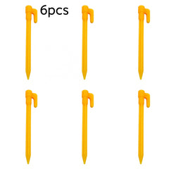 Plastic Ground Nail Garden Grass Cloth Weed Barrier Tent Landscape Anchors