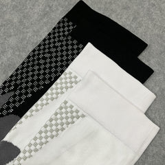 3 Pairs Compression Knee High Socks for Running Cycling Fitness