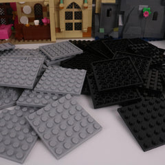 20pcs 6x6 High Brick Building Blocks MOC 3958 Compatible Durable ABS Material