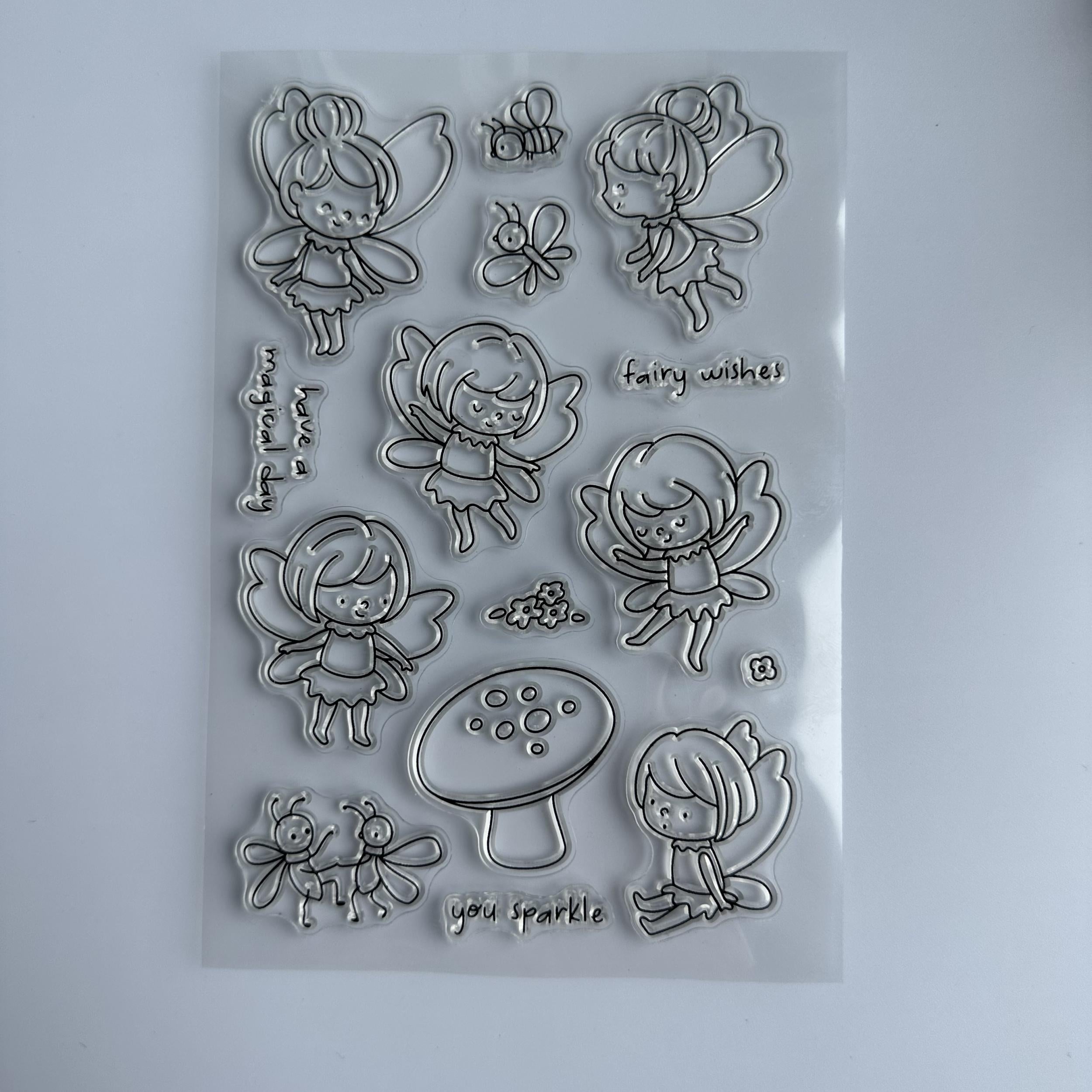 Reusable Cartoon Transparent Stamps for Unique Crafts