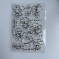 Reusable Cartoon Transparent Stamps for Unique Crafts