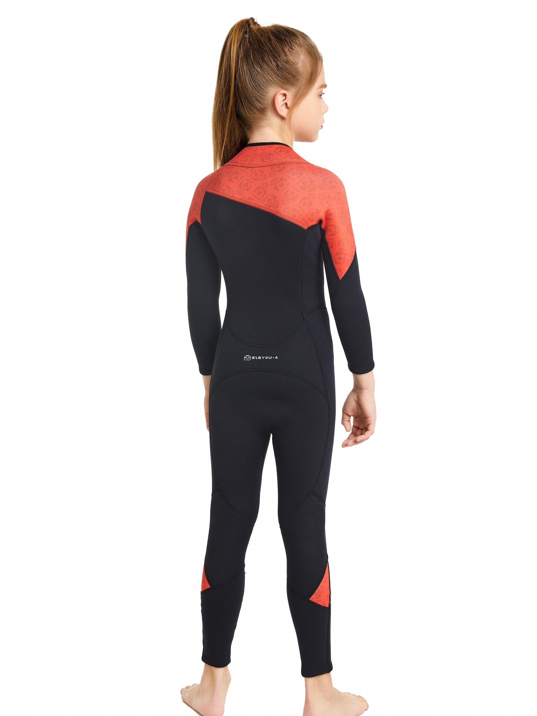 Girls Long Sleeve Swimwear for Swimming Diving Summer Fun
