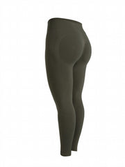 Ribbed High Rise Yoga Leggings