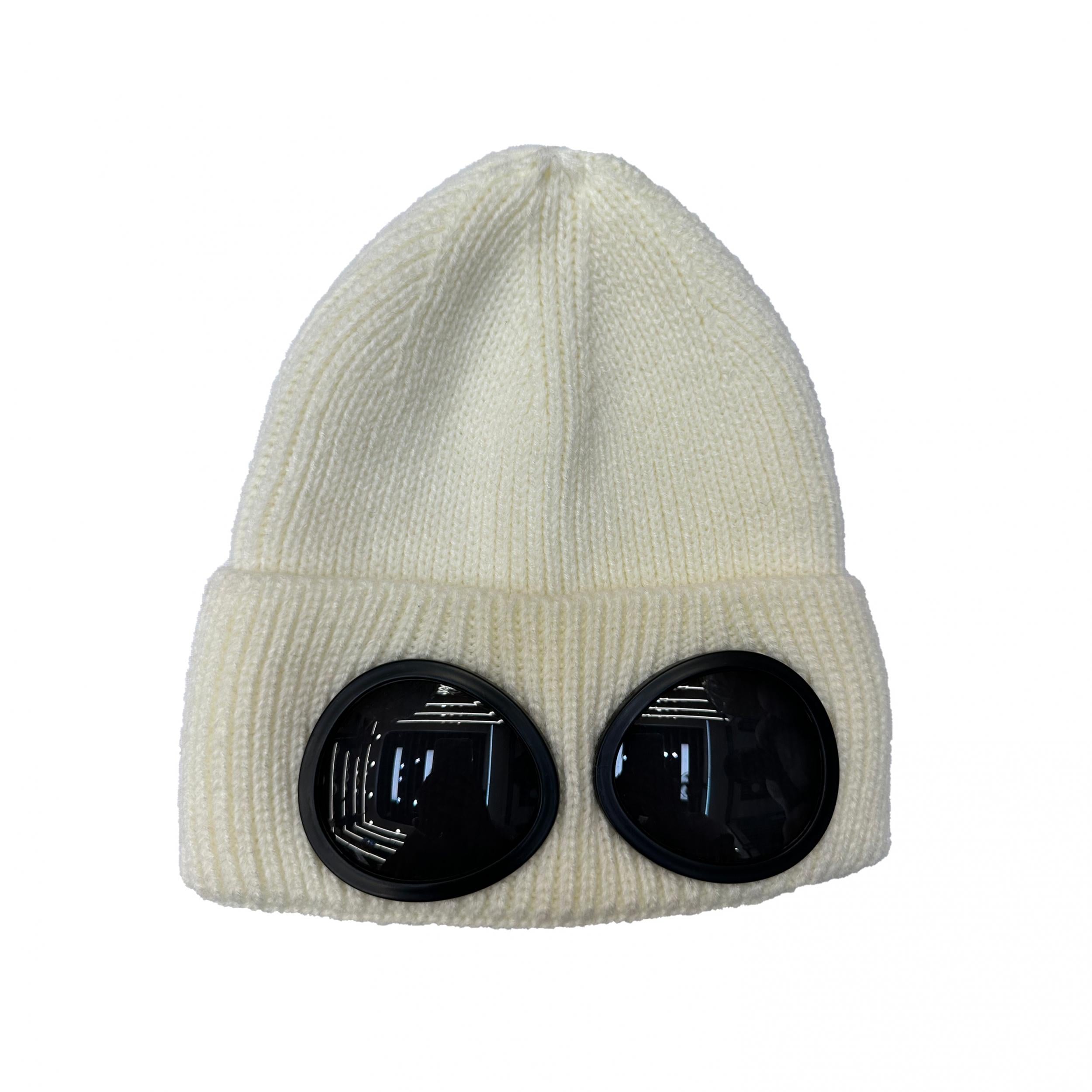 Winter Sport Knit Beanie Hat for Men and Women with Glasses