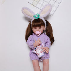 22 Inch Realistic Newborn Baby Doll Reborn Baby Dolls for Girls Boys