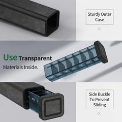 Portable Health Product Box Jewelry Storage Box for Travel