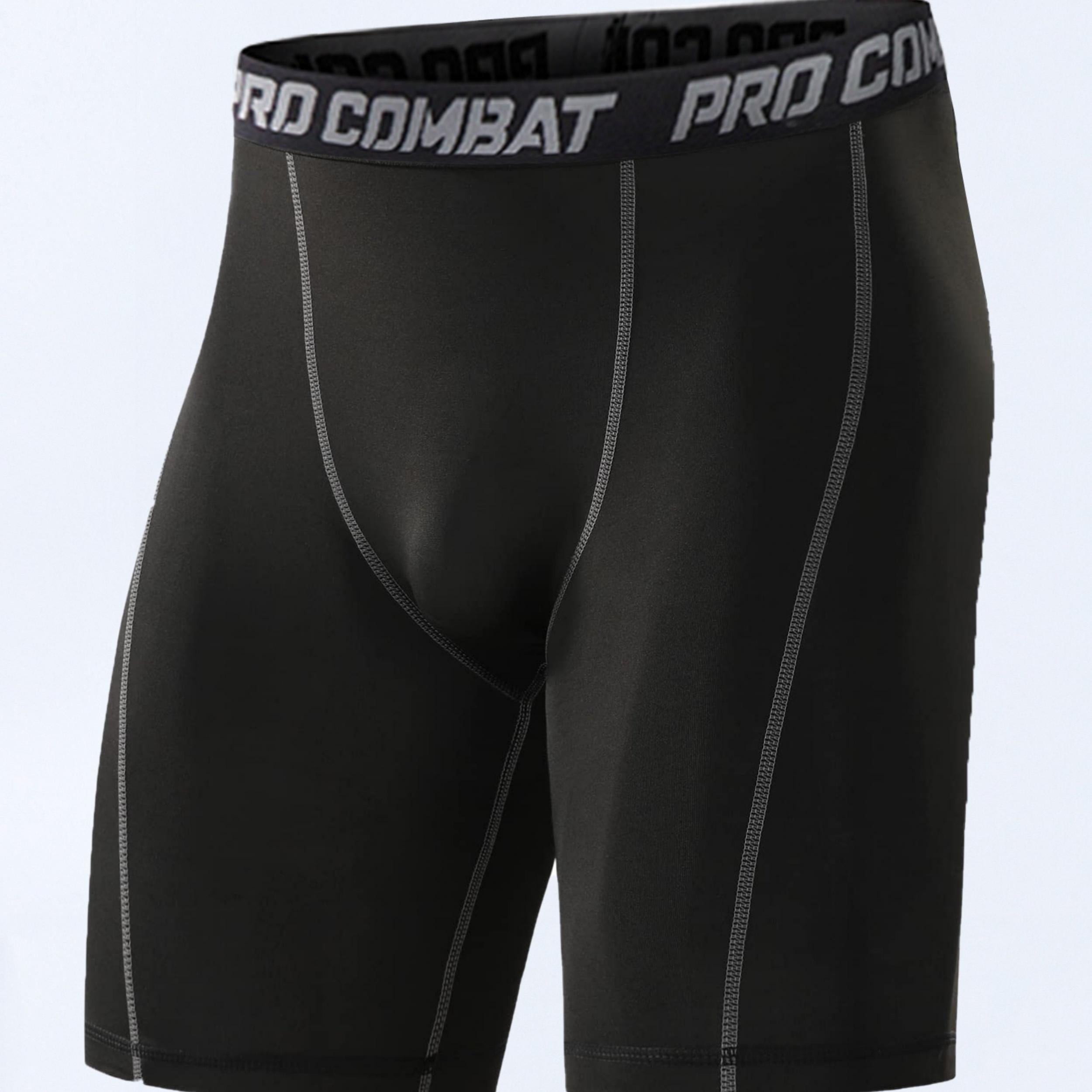Men's Compression Shorts Quick Dry Base Layer for Sports Gym Running