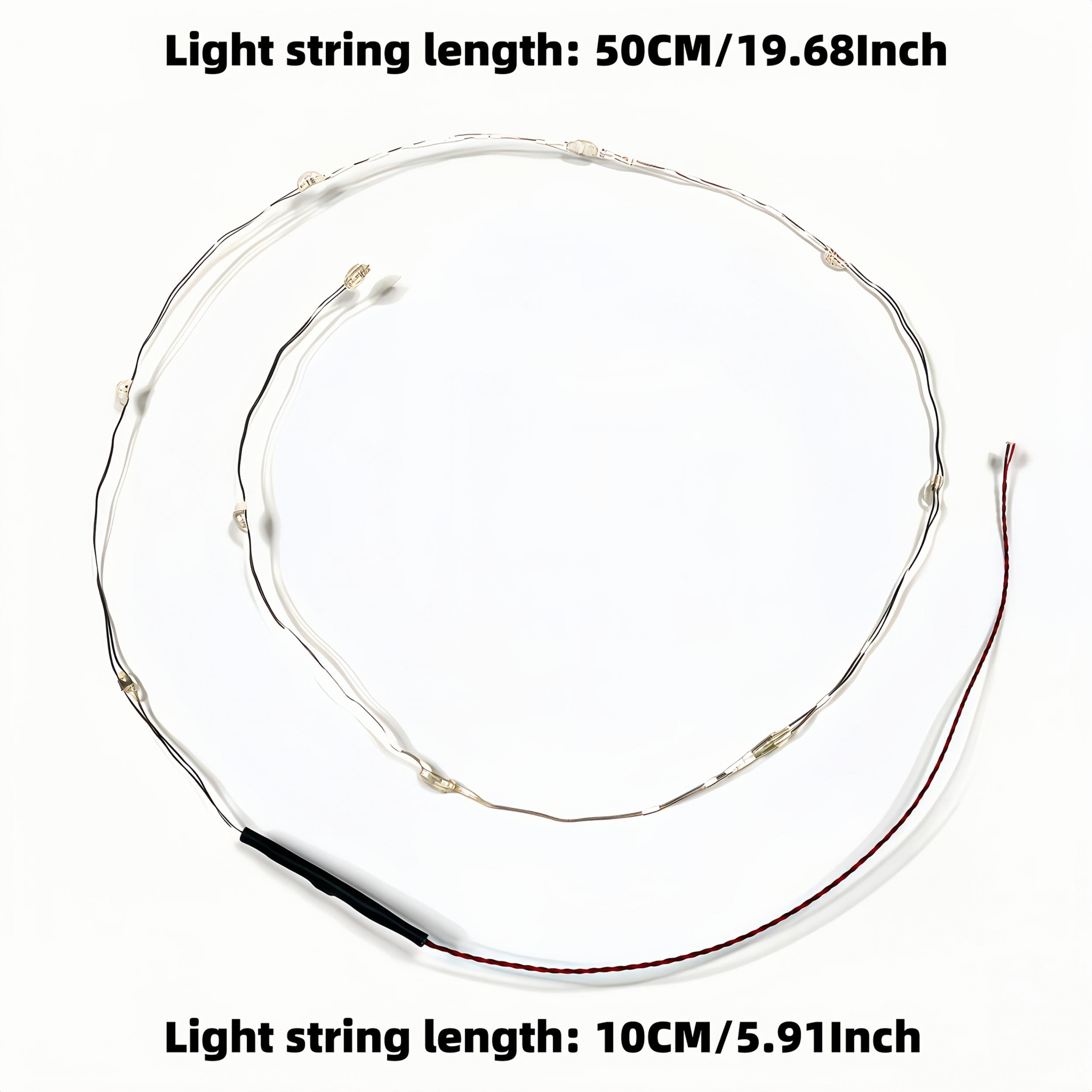 0.8mm Pin Mini LED String Lights for Building Block Models