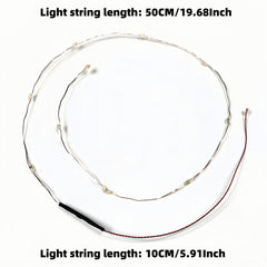 0.8mm Pin Mini LED String Lights for Building Block Models
