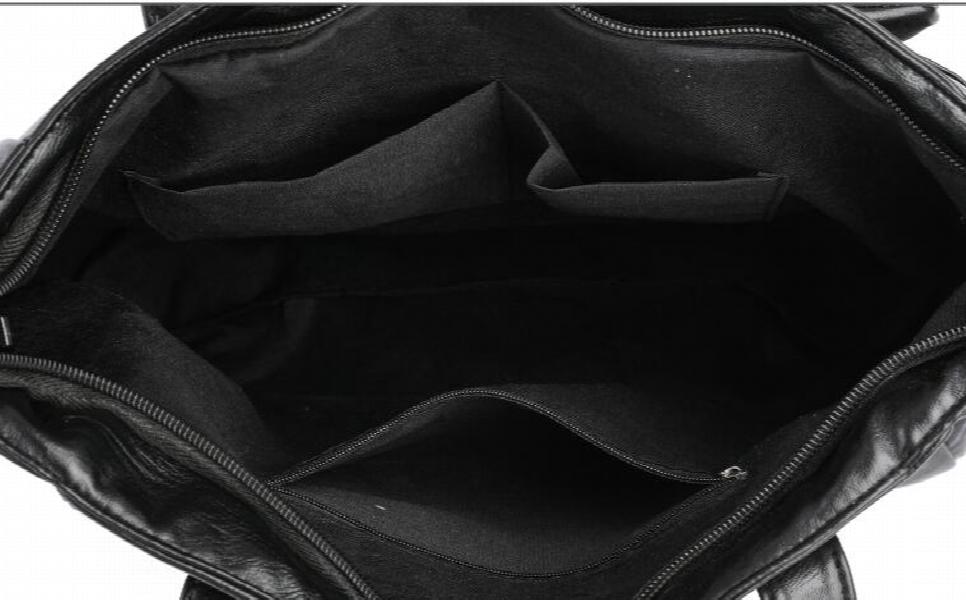Women Shoulder Bags Lacquer PU Leather Handle Bags