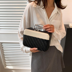Cosmetic Box Bag PU Leather Makeup Storage Organizer With Mirror